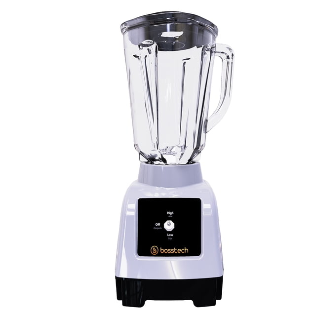 Licuadora Bosstech B2 Potencia 550 Watts 2 Velocidades Vaso de Vidrio Capacidad 2L BOSSTECH BSED-GB2-VG