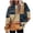 D_Multicolor Sweatshirts, variant on Qgtaibl Womens Long Sleeve Hoodies Fashion Rainbow Gradient Striped Hooded Sweatshirts Drawstring Kangaroo Pocket Casual Pullover Tops D_Multicolor S
