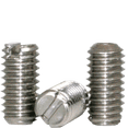thumbnail image 1 of Slotted Socket Set Screws, Cup Point, 10-32 x 1/4", Stainless Steel, 18-8, Slotted Drive (Quantity: 5000), 1 of 1