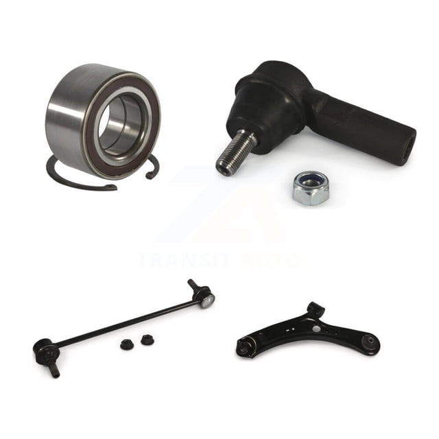 Transit Auto Front Left Wheel Bearing Suspension Lower Control Arm with Ball Joint Outer Tie Rod End and Sway Bar Stabilizer Link Kit for Car Suzuki SX4 Crossover K77-101282