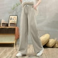 thumbnail image 4 of Travel Pants Women Black Cargo Pants Women Plus Size Baggy Women'S Pants Casual Plus Size Cute Pants For Women Going Out Sweatpants Women Wide Leg Drawstring Elastic High Waist My Items, 4 of 4