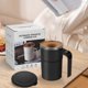 thumbnail image 4 of Vaso Magnético Inteligente con Agitación, Control de Temperatura Inteligente, Diseño Portátil para Viajes, Tecnología de Mezcla Automática, Ideal para Café y Batidos, Capacidad de 380 Ml, Fá, 4 of 6