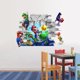 thumbnail image 5 of Pegatinas de pared Super Marie Pegatinas de pared Adhesivos murales para dormitorio Sala de estar Pared de TV, 5 of 5
