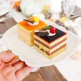 thumbnail image 3 of Dosaele 20 Pcs Assiettes en Papier Jetables Forme de Citrouille Bol Dessert, 3 of 6