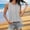 *Gray, variant on ClodeEU Women's Summer Print Crewneck Sleeveless Tank Top ,Solid Color Casual Fashion T Shirt Gray,Womens Plus M
