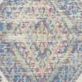 thumbnail image 6 of SAFAVIEH Saffron Harmon Geometric Cotton Runner Rug, Royal Blue/Fuchsia, 2'3" x 8', 6 of 7