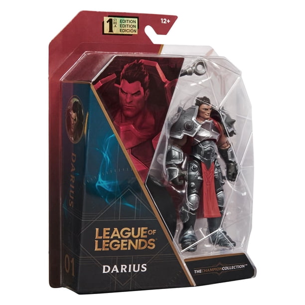 League of Legends, 4-Inch Darius Collectible Figure w/ Premium