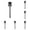 Black, variant on ZFSBZBS 1Small Cleaning Brush Multifunctional Dedusting Brush for Keyboard and Paint Maintenance Portable Tiny Cleaning Tool for Home and Office