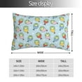 thumbnail image 2 of Pofeuu Frog In Mermaid Print Polyester Microfiber Plush Pillowcases, Super Soft and Cozy Pillow Case Covers with Envelop Closure（Pillow core not included）-14"x20", 2 of 6