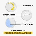 thumbnail image 4 of (2 pack) Olay Vitamin C Brightening Light Weight Moisturizer, Hydrates & Evens Tone, 1.7 oz, 4 of 27