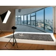 thumbnail image 2 of ABPHOTO 7x5ft Photography Backdrop French Sach Sunshine Vintage Floor Cityscape Modern Building Abstract Interior Photo Background Backdrops, 2 of 4