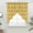 Yellow, variant on Black Spring Butterfly Swag Curtains for Kitchen/Bedroom/Living Room, Bow Knot Scalloped Curtains 63 Inch Long, Rod Pocket Window Swag Topper Curtains Valances 2 Panels Set 36"x63"