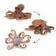 thumbnail image 2 of Set de 6 figuras de animales marinos: pulpo, calamar, calamar vampiro, 2 of 3