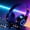 Glossy Black, variant on Wireless Bluetooth Headset with Active Noise Canceling, Over-Ear Foldable Headphones with LED Lights, Deep Bass & Bluetooth 5.3 for Music Gaming Sports Work, USB Rechargeable