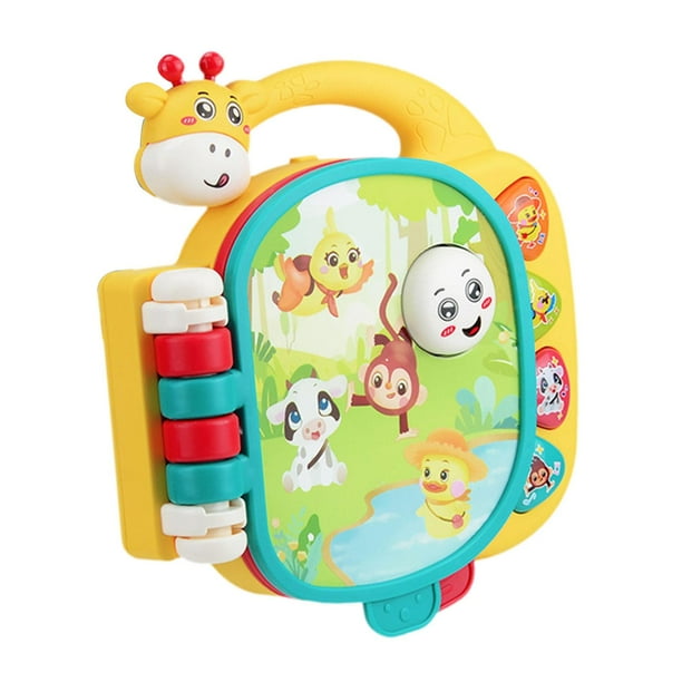 Libro de música de juguete,Juguete musical iluminado para niños y