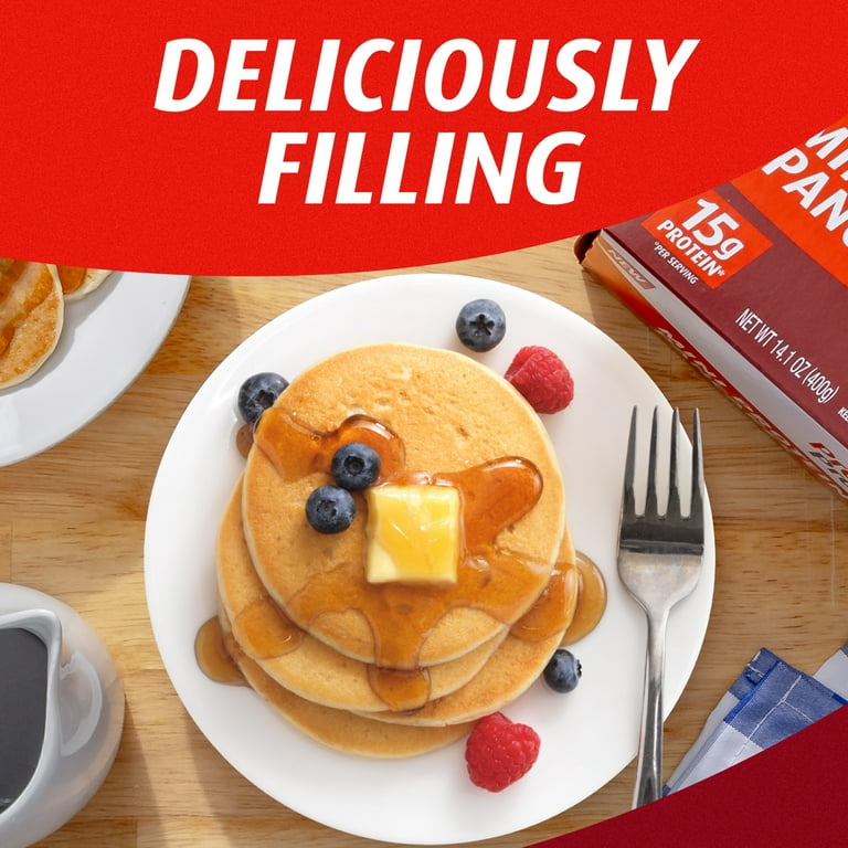 Premier Protein Pancakes, 15.4 oz, 12 Count, (Frozen)
