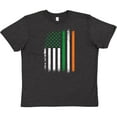 thumbnail image 3 of Inktastic Irish American Flag Youth T-Shirt, 3 of 5
