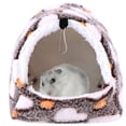 thumbnail image 2 of Hamac Mural Suspendu pour Hamster sur Literie de Hamster Nain Lit de Hamster en Coton avec Cintre, 2 of 9
