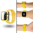 thumbnail image 1 of Correa para Apple Watch compatible con 38mm / 40mm de Silicón + Case Protector de pantalla con Cristal Templado. Mamá Pulpo  Silicón con case, 1 of 6