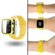 thumbnail image 1 of Correa para Apple Watch compatible con 38mm / 40mm de Silicón + Case Protector de pantalla con Cristal Templado. Mamá Pulpo  Silicón con case, 1 of 6