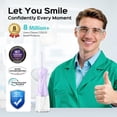 thumbnail image 4 of Water flosser picks, teeth: 4 modes cordless portable dental floss cleaning, purple 30(5360)&4 water flosser picks replacement heads nozzles, 4 of 4