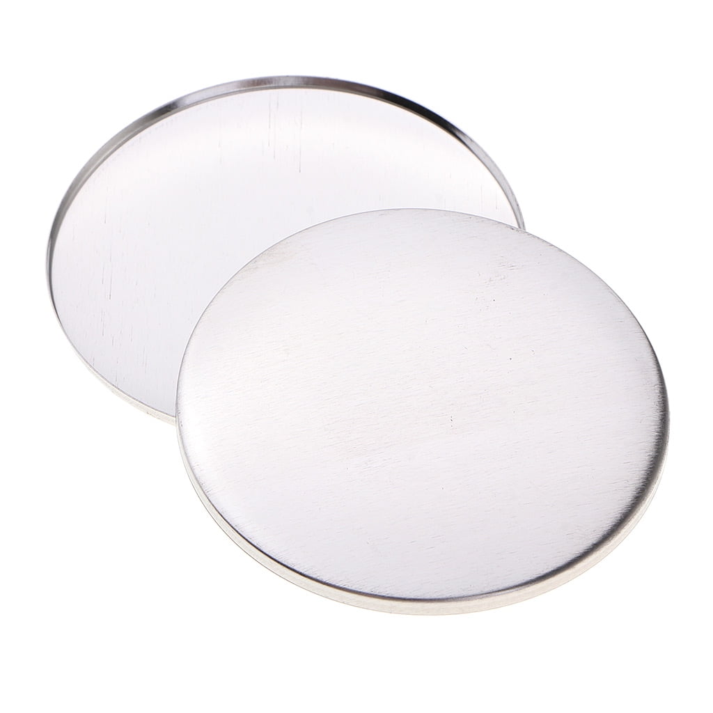 S SERENABLE DIY Button Parts 200PCS Pin Buttons 2.28Inch 58mm Top/Bottom Cover Clip Pin Button Parts for Badge Button Maker Machine (58MM 200 Sets)