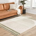 thumbnail image 3 of Hauteloom Apichu Hallway, Kitchen Machine Washable Runner Rug - Bohemian, Transitional - High Pile - Peach, Lime Green - 2'7" x 7'3", 3 of 11