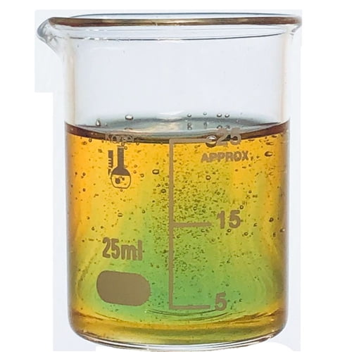 25ml Beaker, Low Form Griffin, Borosilicate 3.3 Glass, Double-Scale Graduations, Karter Scientific 232N4 (Pack 1)