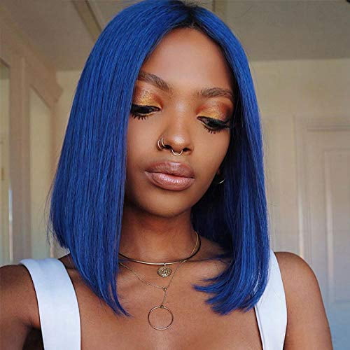 Blue wig for baby hot sale