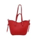thumbnail image 5 of Bolso de mano de piel PU, bolso tote de gran capacidad, diseño de moda con alas, bolso de hombro único y de alta gama., 5 of 10