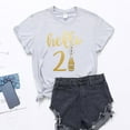 thumbnail image 1 of Hauts d'Été pour Femmes Grande Taille en Liquidation, T-Shirts Imprimés Grande Taille à Col Rond, T-Shirts Graphiques Amusants à Manches Courtes, T-Shirt à Col en V pour Femmes en Liquidation, 1 of 4