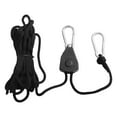 thumbnail image 1 of 1/8" Lamp Hanging Rope Lifting Rope Pulley Buckle Adjuster Camping Tent Rope H, 1 of 9