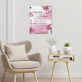 thumbnail image 3 of Framed Trust in the Lord Proverbs 3:5-6 Canvas Wall Art - Christian Daisy & Butterfly Floral Wall Decor, Ready to Hang Religious Scripture Prints for Living Room, Bedroom & Home, 3 of 6