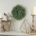 thumbnail image 3 of Northlight Real Touch™️ Pine Sprigs and Winter Foliage Artificial Christmas Wreath - 12" - Unlit, 3 of 9