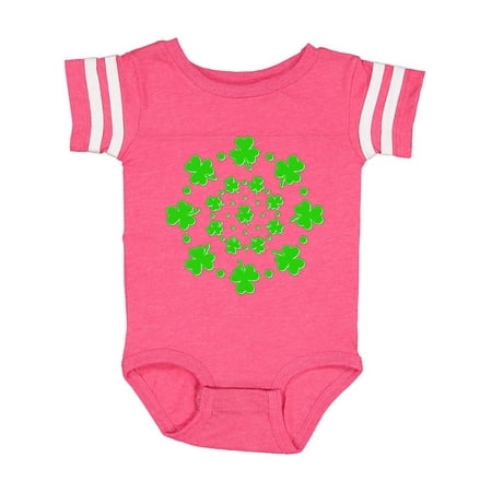 

Inktastic Shamrock circles St. Patricks Day Gift Baby Boy or Baby Girl Bodysuit