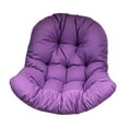 thumbnail image 3 of Vsenkes Swing Chair Cushion Hammock Chair Seat Pad for Balcony Garden Indoor Outdoor Violet, 3 of 9