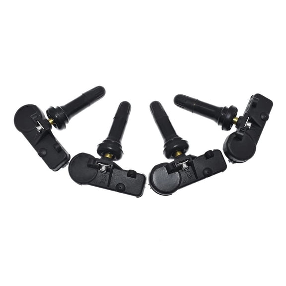 4 Pcs TPMS Tire Pressure Sensor 433MHz for Chrysler 300, Town & Country, Dodge C/V, Fiat 500, Jeep Compass, OEM 56029398AA, 56029398AB
