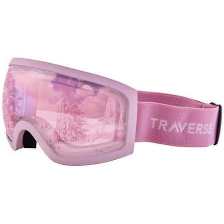 Traverse Varia Ski, Snowboard, and Snowmobile Goggles, Obsidian with Phoenix Lens