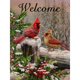 thumbnail image 1 of Pintura de Diamante 5D Wdftyju DIY Navidad Nieve Cardenal 30x40cm, 1 of 9