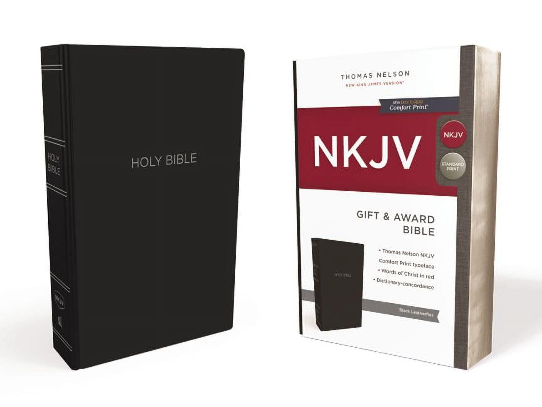 Thomas Nelson, Gift and Award Bible, Leather-Look, Blue Red Letter