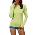 thumbnail image 4 of Long Sleeve Uv Protection Shirts Women UPF 50+ Sun Protection Shirts Workout Hiking Tops Workout Rash Guard for Active Wear, 4 of 6