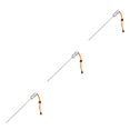 thumbnail image 2 of QualitChoice Keep Diving Stainless Steel Pointer Rod Underwater Dive Ding Stick Knocker Probe Hand Strap Accessories Pool Diver Men Orange 3Set, 2 of 6