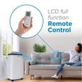 thumbnail image 2 of BLACK+DECKER Aire acondicionado portátil de 14.000 BTU con mando a distancia, color blanco, 2 of 5
