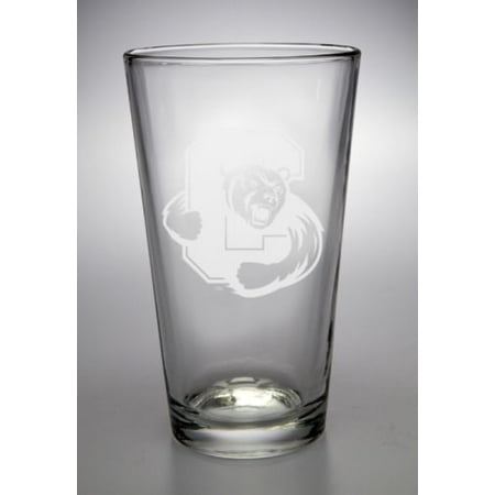 Cornell Big Red Deep Etched Pub Pint Glass