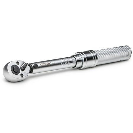 Capri Tools 31200 20-150 Inch Pound Industrial Torque Wrench, 1/4
