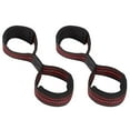 thumbnail image 5 of AMLESO Weight Lifting Straps Weightlifting Wrist Straps Hand Grip Men Women Gym Wrist Wraps for Bodybuilding Weightlifting Equipment M, 5 of 9