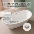 thumbnail image 3 of Tina De Baño Rack and Pack Lujo Fibra De Vidrio 170 X 72 X 70 Cm, 3 of 7