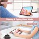 thumbnail image 5 of Timoom Funda Delgada para iPad Air 5th Generation (2022) / iPad Air 4th Generation (2020) 10.9 Inch - [Built-in Pencil Holder] Cubierta a Prueba de Golpes con Carcasa Trasera Transparente Clara, 5 of 7