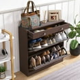 thumbnail image 7 of Easy-to-Set-Up Mirror Shoe Rack | For Entryway, Holds Shoes & Small Accessories, 7 of 7