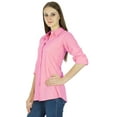 thumbnail image 3 of Haut Chemise en Coton Manches Longues Kurta Courte Vêtements pour Femmes, 3 of 4